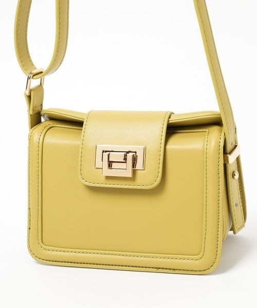 Andemiu(アンデミュウ)の「オコシカナグミニショルBAG108032(ショルダーバッグ・レディース・ブラウン/イエロー/ブラック/オフホワイト・FREE)」の18枚目の写真