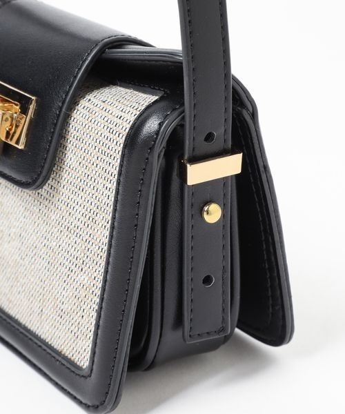 Andemiu(アンデミュウ)の「オコシカナグミニショルBAG108032(ショルダーバッグ・レディース・ブラウン/イエロー/ブラック/オフホワイト・FREE)」の21枚目の写真