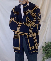 NOWLE（ノウル）の「【NOWLE】Vネック チェック ニット カーディガン（カーディガン/ボレロ）」