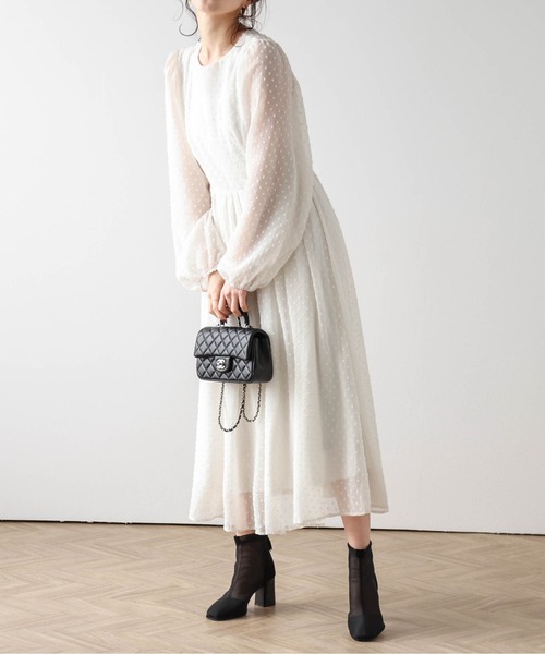 ドットシフォンワンピース ドットシフォンワンピース – frunco