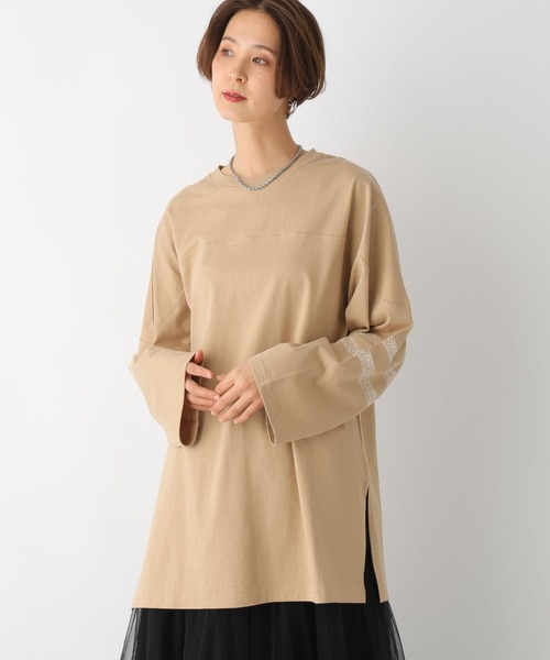 LEPSIM（レプシィム）の「アソートプリントチュニック　108417（チュニック・レディース・オフホワイト/チャコールグレー/グレー/ベージュ・FREE）」の19枚目の写真