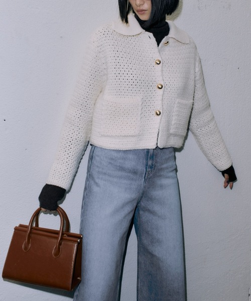 CREDONA(クレドナ)の「スクエアハンドルバッグ(ハンドバッグ・レディース・ブラウン系その他・FREE)」の5枚目の写真