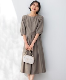 23区（ニジュウサンク）の「【接触冷感/速乾】ドライタッチスラブツイル ワンピース（ワンピース）」
