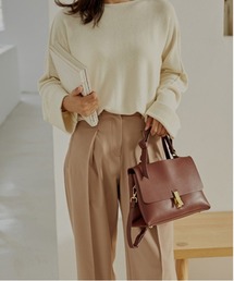 NiiNa（ニーナ）の「【NiiNa】【高品質牛革】本革アンティークレザーバッグ（ハンドバッグ）」