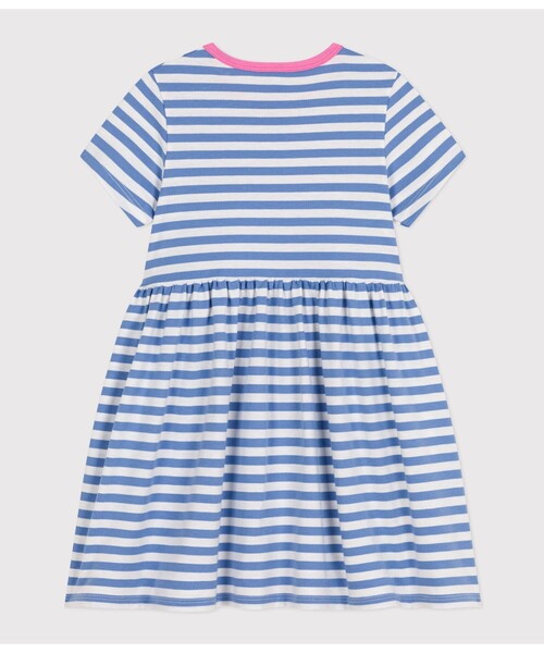 セール】ボーダーワンピース（ワンピース）｜PETIT BATEAU