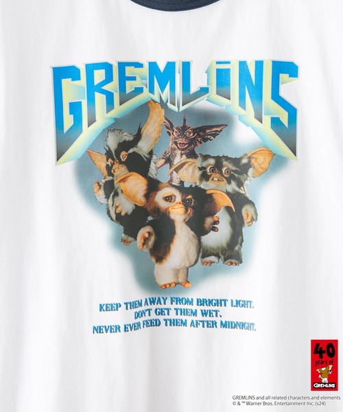 LB/S (エルビーエス)の「グレムリン オリジナルデザインTシャツ ギズモ ドロップショルダー ビッグシルエット ユニセックス(Tシャツ/カットソー・メンズ・ホワイト系その他2/ベージュ系その他/グレー系その他2/ブルー系その他・X-LARGE/LARGE/MEDIUM/SMALL)」の10枚目の写真