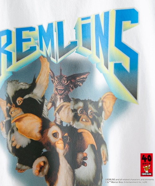 LB/S (エルビーエス)の「グレムリン オリジナルデザインTシャツ ギズモ ドロップショルダー ビッグシルエット ユニセックス(Tシャツ/カットソー・メンズ・ホワイト系その他2/ベージュ系その他/グレー系その他2/ブルー系その他・X-LARGE/LARGE/MEDIUM/SMALL)」の9枚目の写真
