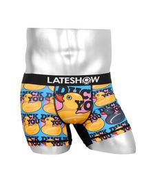 LATESHOW（レイトショー）の「LATESHOW レイトショー Black & White メンズ ボクサーパンツ（ボクサーパンツ）」