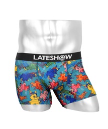 LATESHOW（レイトショー）の「LATESHOW レイトショー Black & White メンズ ボクサーパンツ（ボクサーパンツ）」