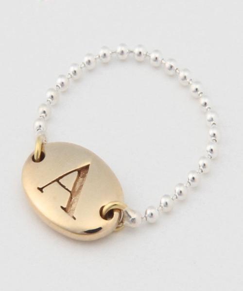 BEAMS BOY（ビームスボーイ）の「BEAMS BOY / ブラス アルファベット チェーン リング（リング・レディース・その他1/その他2/その他3/その他4/その他5・3/5）」の19枚目の写真