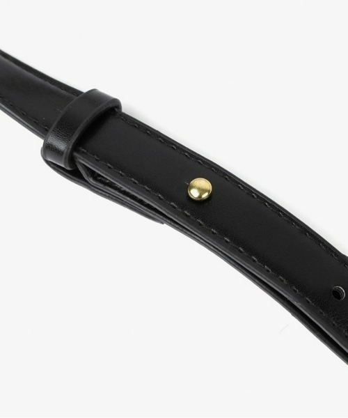 ASCLO（エジュクロ）の「ASCLO Fold Square Mini Cross Bag（ショルダーバッグ・メンズ・ブラック・FREE）」の3枚目の写真