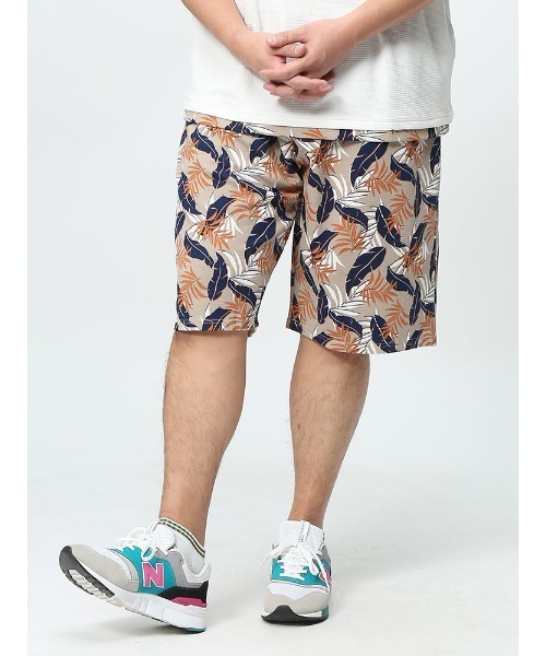 B&T CLUB（ビーティークラブ）の「B＆T CLUB 快ラクWEAR ハーフパンツ ストレッチ ワッフル総柄 ウエストゴム 大きいサイズ メンズ（その他パンツ・メンズ・ブラック×ホワイト/カモフラージュ/ホワイト×ブラック/インディゴブルー・X4(8L～9L)/X2(4L～5L)/X1(3L～4L)/X5(9L～10L)/X3(6L～7L)）」の9枚目の写真