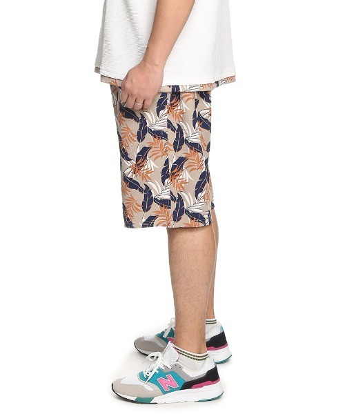 B&T CLUB（ビーティークラブ）の「B＆T CLUB 快ラクWEAR ハーフパンツ ストレッチ ワッフル総柄 ウエストゴム 大きいサイズ メンズ（その他パンツ・メンズ・ブラック×ホワイト/カモフラージュ/ホワイト×ブラック/インディゴブルー・X4(8L～9L)/X2(4L～5L)/X1(3L～4L)/X5(9L～10L)/X3(6L～7L)）」の15枚目の写真