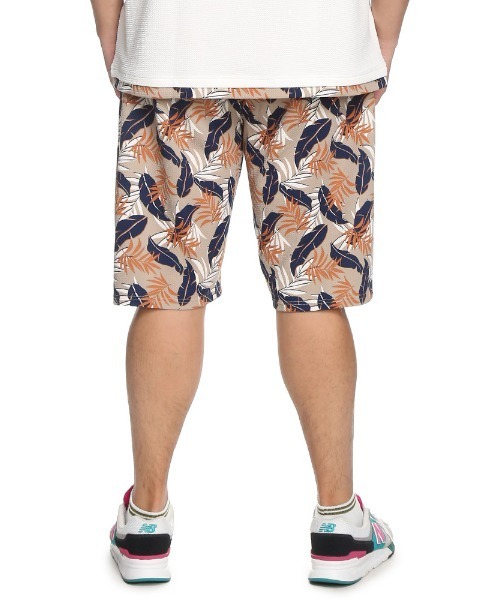 B&T CLUB（ビーティークラブ）の「B＆T CLUB 快ラクWEAR ハーフパンツ ストレッチ ワッフル総柄 ウエストゴム 大きいサイズ メンズ（その他パンツ・メンズ・ブラック×ホワイト/カモフラージュ/ホワイト×ブラック/インディゴブルー・X4(8L～9L)/X2(4L～5L)/X1(3L～4L)/X5(9L～10L)/X3(6L～7L)）」の14枚目の写真