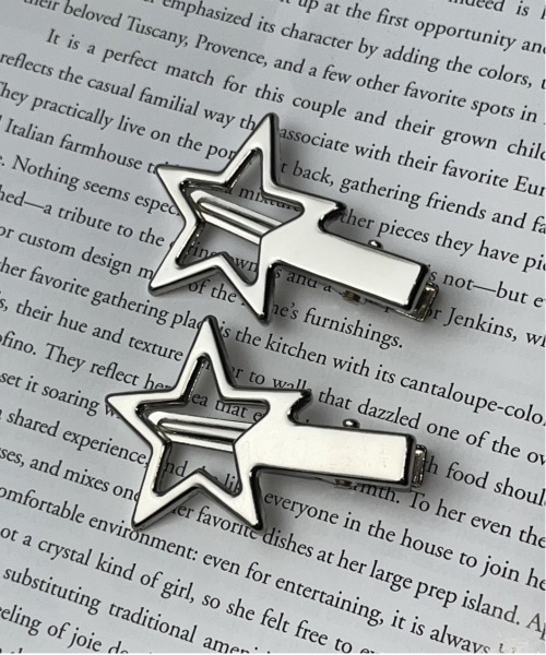 Port（ポート）の「【 SORUTT / ソルト 】 星型 メタル ヘアピン / シルバー ヘアピン（ヘアピン・レディース・シルバー・FREE）」の6枚目の写真