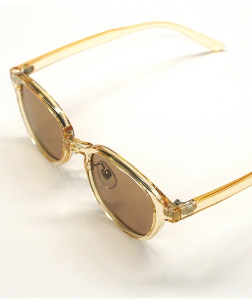 Settimissimo（セッティミッシモ）の「UVカットクリアフレームウェリントンサングラス（サングラス・レディース・ベージュ/クリア・FREE）」の11枚目の写真