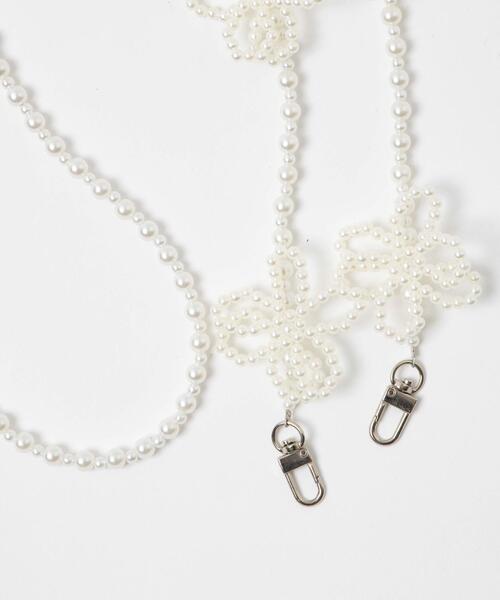 WEGO(ウィゴー)の「WEGO/フラワーモチーフビーズストラップ(スマホグッズ・レディース・その他2/その他1・FREE)」の5枚目の写真