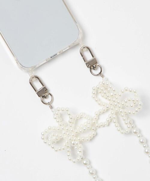 WEGO(ウィゴー)の「WEGO/フラワーモチーフビーズストラップ(スマホグッズ・レディース・その他2/その他1・FREE)」の4枚目の写真