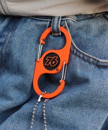 76（セブンティシックス）の「76 ダブルカラビナ キーホルダー（キーホルダー）」