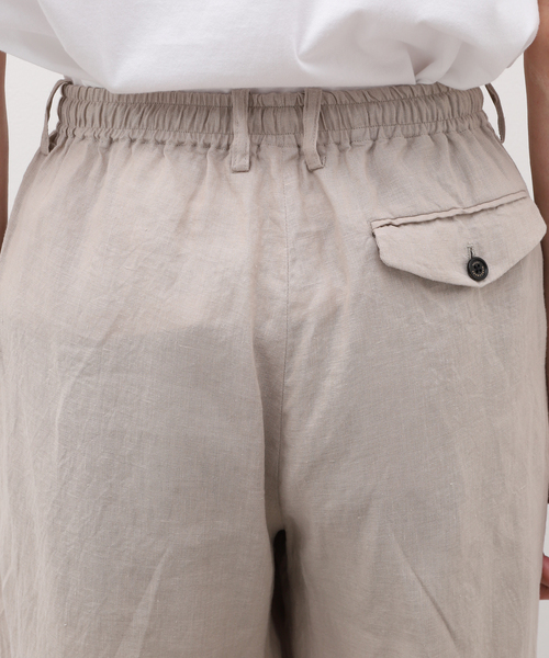 markaware（マーカウェア）の「MARKAWARE (マーカウェア) 別注 TRIPLE PLEATED イージーパンツ（スラックス・メンズ・ライトグレー・2/3）」の7枚目の写真