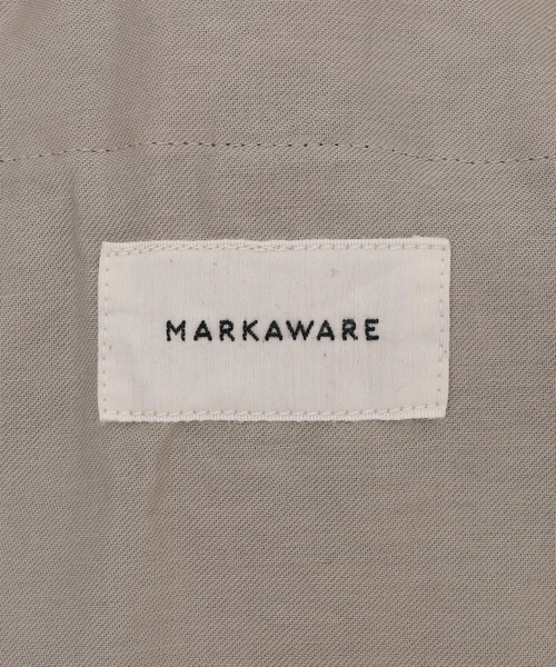 markaware（マーカウェア）の「MARKAWARE (マーカウェア) 別注 TRIPLE PLEATED イージーパンツ（スラックス・メンズ・ライトグレー・2/3）」の17枚目の写真