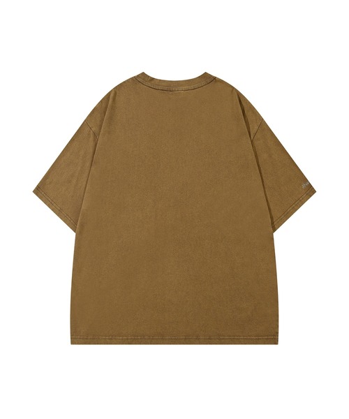 HOOK(フック)の「HOOK -original- 恐竜刺繍ウォッシュ半袖TEE (SS)(Tシャツ/カットソー・メンズ・ブラック/パープル/ブラウン/ライトグリーン・M/L/XL)」の9枚目の写真