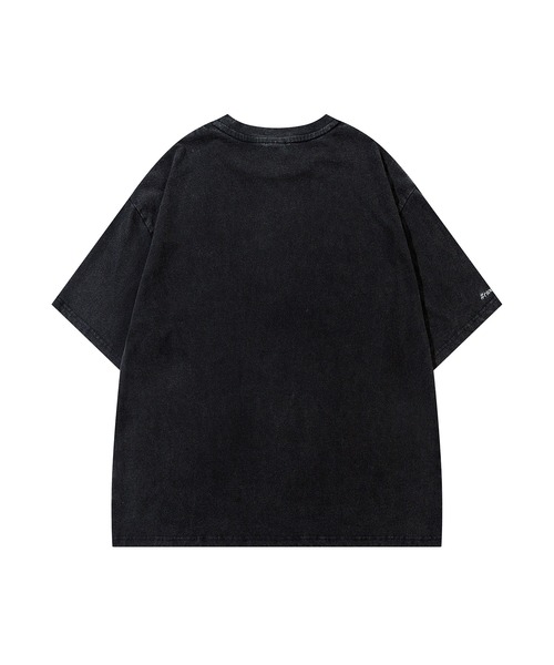 HOOK(フック)の「HOOK -original- 恐竜刺繍ウォッシュ半袖TEE (SS)(Tシャツ/カットソー・メンズ・ブラック/パープル/ブラウン/ライトグリーン・M/L/XL)」の12枚目の写真
