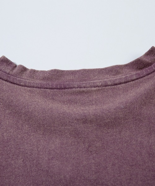 HOOK(フック)の「HOOK -original- 恐竜刺繍ウォッシュ半袖TEE (SS)(Tシャツ/カットソー・メンズ・ブラック/パープル/ブラウン/ライトグリーン・M/L/XL)」の13枚目の写真