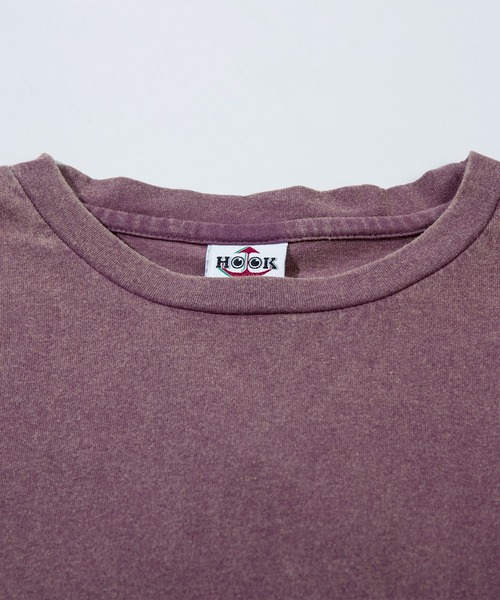 HOOK(フック)の「HOOK -original- 恐竜刺繍ウォッシュ半袖TEE (SS)(Tシャツ/カットソー・メンズ・ブラック/パープル/ブラウン/ライトグリーン・M/L/XL)」の19枚目の写真