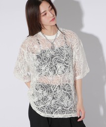 【UNISEX】3Dレースプルオーバー