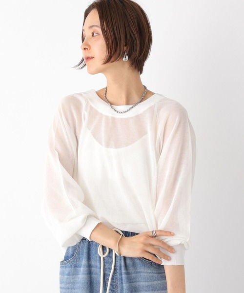 poecページ セール】14ゲージシアーカーディガン 123531（カーディガン/ボレロ