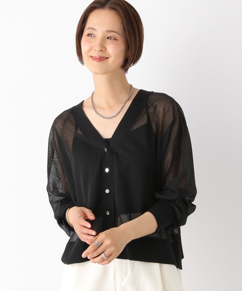 セール】14ゲージシアーカーディガン 123531（カーディガン/ボレロ