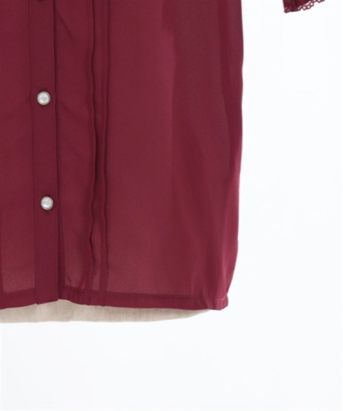 axes femme（アクシーズファム）の「ローズカメオ×ジャボブラウス（シャツ/ブラウス・レディース・レッド/ホワイト/ブラック・MEDIUM/LARGE）」の19枚目の写真