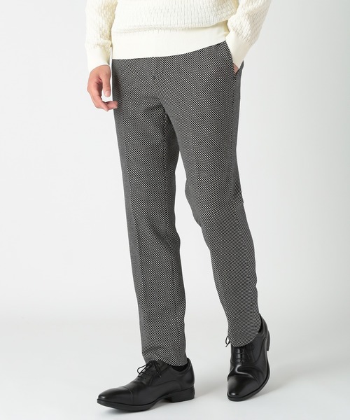 CROWDED CLOSET（クラウデッドクローゼット）の「TRドビーストレッチスラックス（セットアップ対応）（スラックス・メンズ・グレー/ブラック・04/03/02/01）」の15枚目の写真