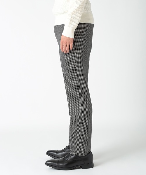 CROWDED CLOSET（クラウデッドクローゼット）の「TRドビーストレッチスラックス（セットアップ対応）（スラックス・メンズ・グレー/ブラック・04/03/02/01）」の16枚目の写真