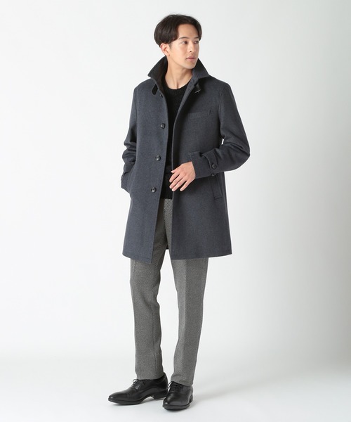 CROWDED CLOSET（クラウデッドクローゼット）の「TRドビーストレッチスラックス（セットアップ対応）（スラックス・メンズ・グレー/ブラック・04/03/02/01）」の22枚目の写真