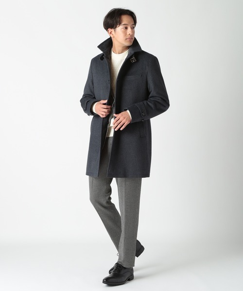 CROWDED CLOSET（クラウデッドクローゼット）の「TRドビーストレッチスラックス（セットアップ対応）（スラックス・メンズ・グレー/ブラック・04/03/02/01）」の20枚目の写真