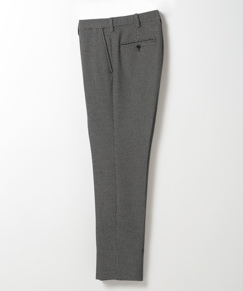 CROWDED CLOSET（クラウデッドクローゼット）の「TRドビーストレッチスラックス（セットアップ対応）（スラックス・メンズ・グレー/ブラック・04/03/02/01）」の3枚目の写真