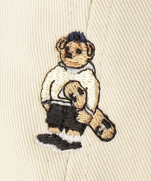 green label relaxing（グリーンレーベルリラクシング）の「【別注】＜ROSTER BEAR＞GLR 刺しゅう キャップ（キャップ・メンズ・ネイビー/ブラック/ダークグリーン/ナチュラル・FREE）」の21枚目の写真