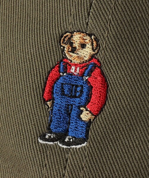 green label relaxing（グリーンレーベルリラクシング）の「【別注】＜ROSTER BEAR＞GLR 刺しゅう キャップ（キャップ・メンズ・ネイビー/ブラック/ダークグリーン/ナチュラル・FREE）」の17枚目の写真