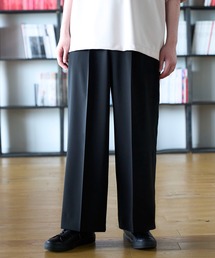 STUDIOUS | 【STUDIOUS×UNITED TOKYO】 DRY AIR WIDE SLACKS　防シワ/伸縮性(スラックス)