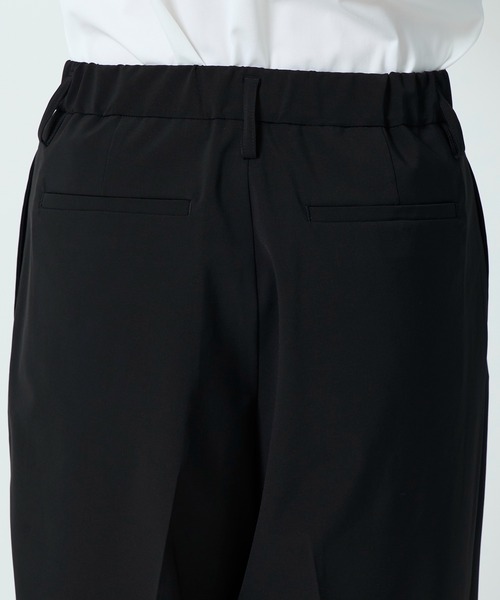 STUDIOUS（ステュディオス）の「【STUDIOUS×UNITED TOKYO】 DRY AIR WIDE SLACKS　防シワ/伸縮性/セットアップ着用可能（スラックス・メンズ・ダークグレー/ブラック・1/2）」の11枚目の写真