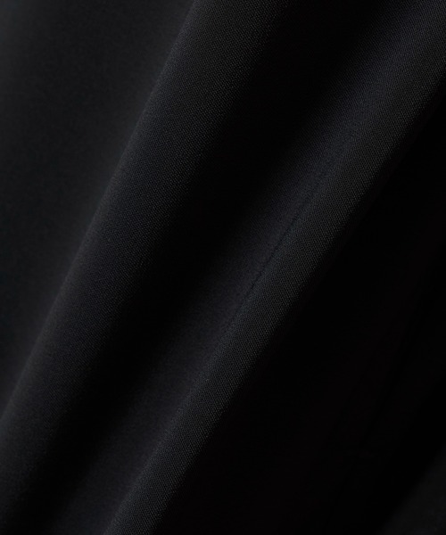 STUDIOUS（ステュディオス）の「【STUDIOUS×UNITED TOKYO】 DRY AIR WIDE SLACKS　防シワ/伸縮性/セットアップ着用可能（スラックス・メンズ・ダークグレー/ブラック・1/2）」の12枚目の写真