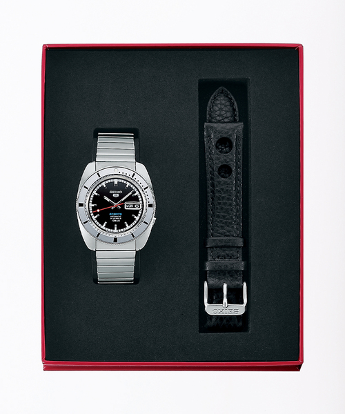 SEIKO 5（セイコーファイブ）の「【SEIKO / セイコー】5 SPORTS SBSA271 Black（アナログ腕時計・レディース・シルバー・FREE）」の2枚目の写真