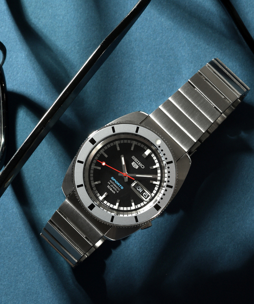 SEIKO 5（セイコーファイブ）の「【SEIKO / セイコー】5 SPORTS SBSA271 Black（アナログ腕時計・レディース・シルバー・FREE）」の4枚目の写真