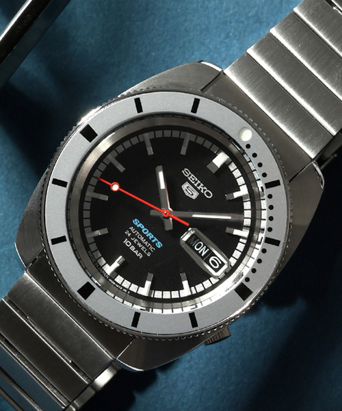 SEIKO 5（セイコーファイブ）の「【SEIKO / セイコー】5 SPORTS SBSA271 Black（アナログ腕時計・レディース・シルバー・FREE）」の5枚目の写真