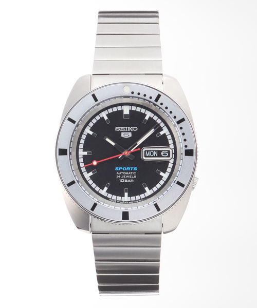 SEIKO 5（セイコーファイブ）の「【SEIKO / セイコー】5 SPORTS SBSA271 Black（アナログ腕時計・レディース・シルバー・FREE）」の6枚目の写真