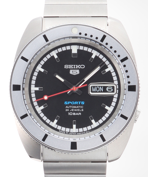 SEIKO 5（セイコーファイブ）の「【SEIKO / セイコー】5 SPORTS SBSA271 Black（アナログ腕時計・レディース・シルバー・FREE）」の7枚目の写真
