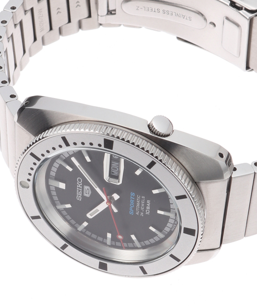 SEIKO 5（セイコーファイブ）の「【SEIKO / セイコー】5 SPORTS SBSA271 Black（アナログ腕時計・レディース・シルバー・FREE）」の8枚目の写真