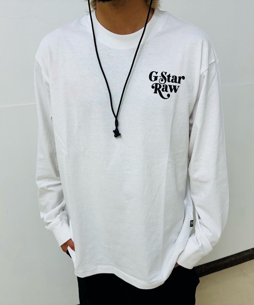 FOXY CHEST BOXY T-SHIRT/グラフィックロゴオーバーサイズロング